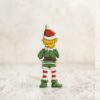 Wooden Christmas Elf from Wooden Caterpillar Toys