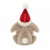 Bashful Christmas Bunny Decoration made by Jellycat