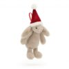 Jellycat Bashful Christmas Bunny Decoration Toys