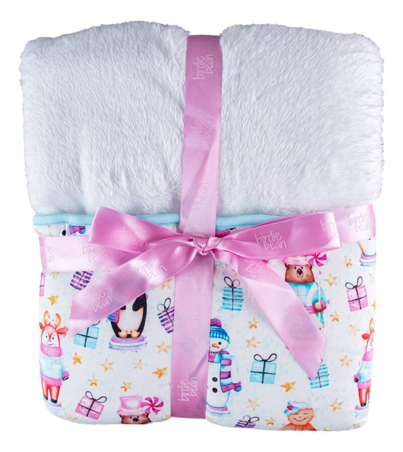Fritz Plush Bamboo Viscose Toddler Birdie Blanket made by Birdie Bean