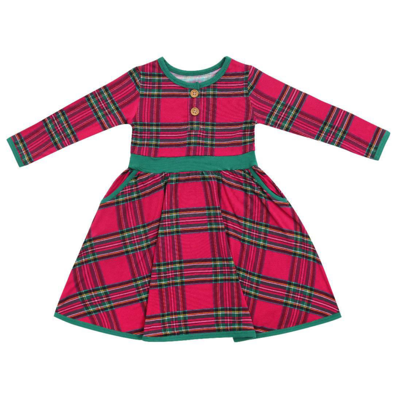 Hanlyn Collective Hanlyn Holiday Plaid Winter Twirler