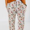 Cottagecore Critters Adult Jogger Pajama Pants from Kindthing