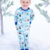 Arthur Bamboo Viscose Holiday Pajamas from Birdie Bean