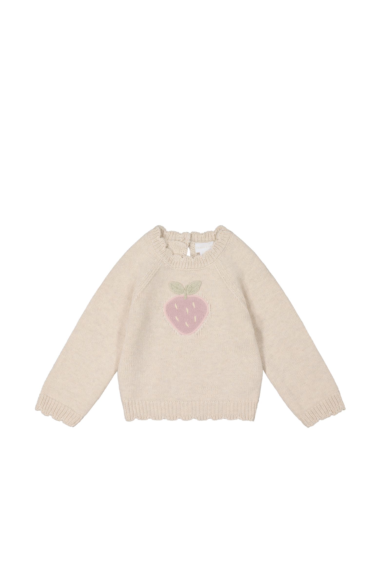 Jamie Kay Sofia Jumper in Light Oatmeal Marle