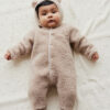 Sasha Sherpa Onesie in Lait Marle from Jamie Kay