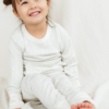 Goumi Bamboo Organic Cotton Loungewear Set in Gridlock