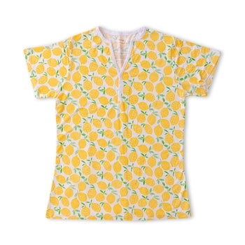 Lemons Women's Bamboo Viscose Short Sleeve Pajama Set from Little Sleepies