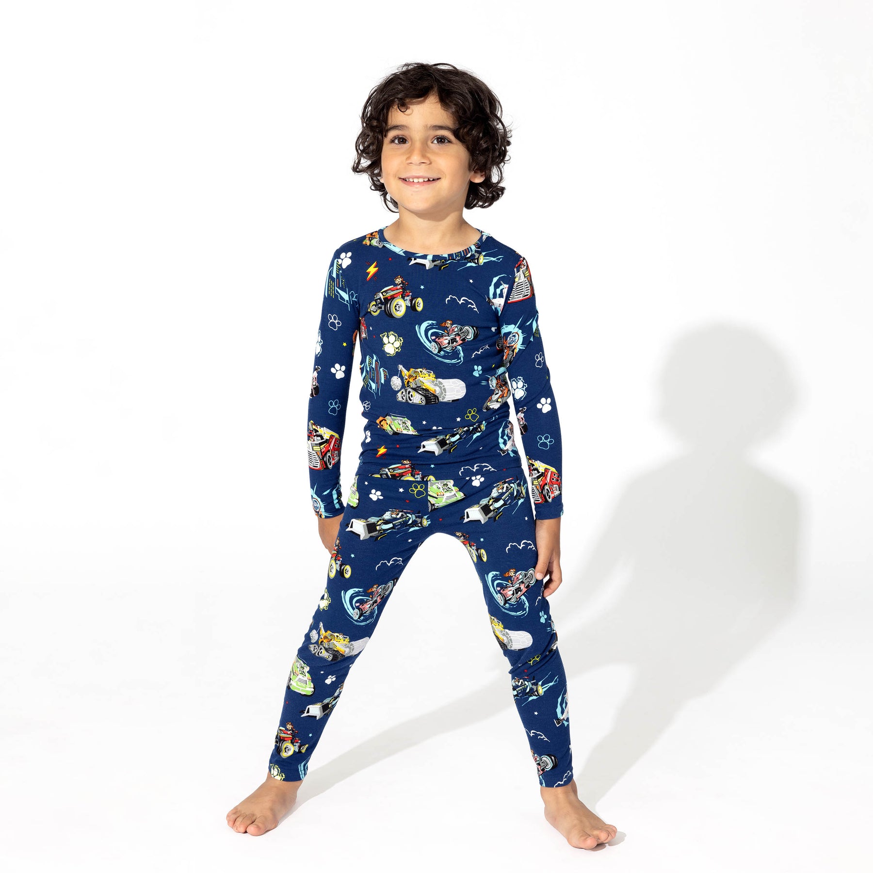 PAW Patrol Mighty Vehicles Bamboo Pajamas from Bellabu Bear