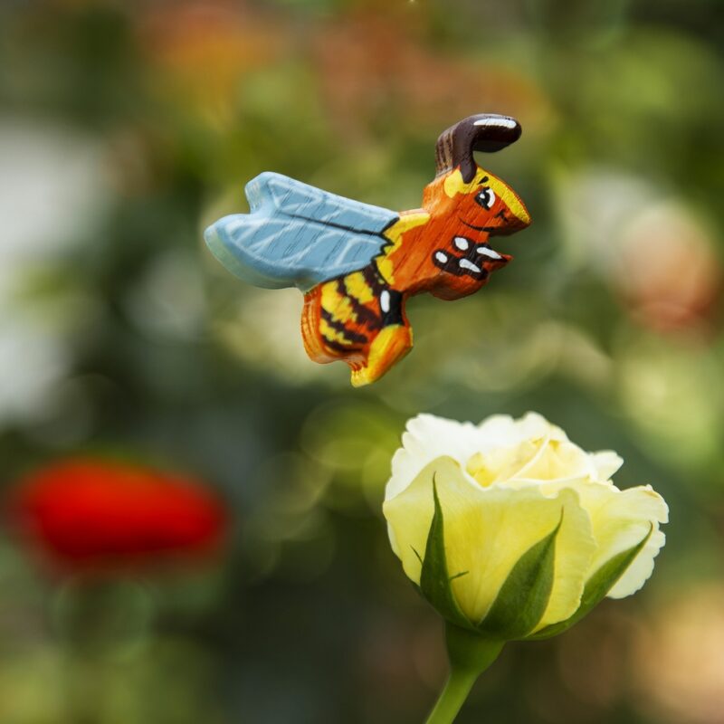 Bee Wooden Figurine from Wooden Caterpillar Toys