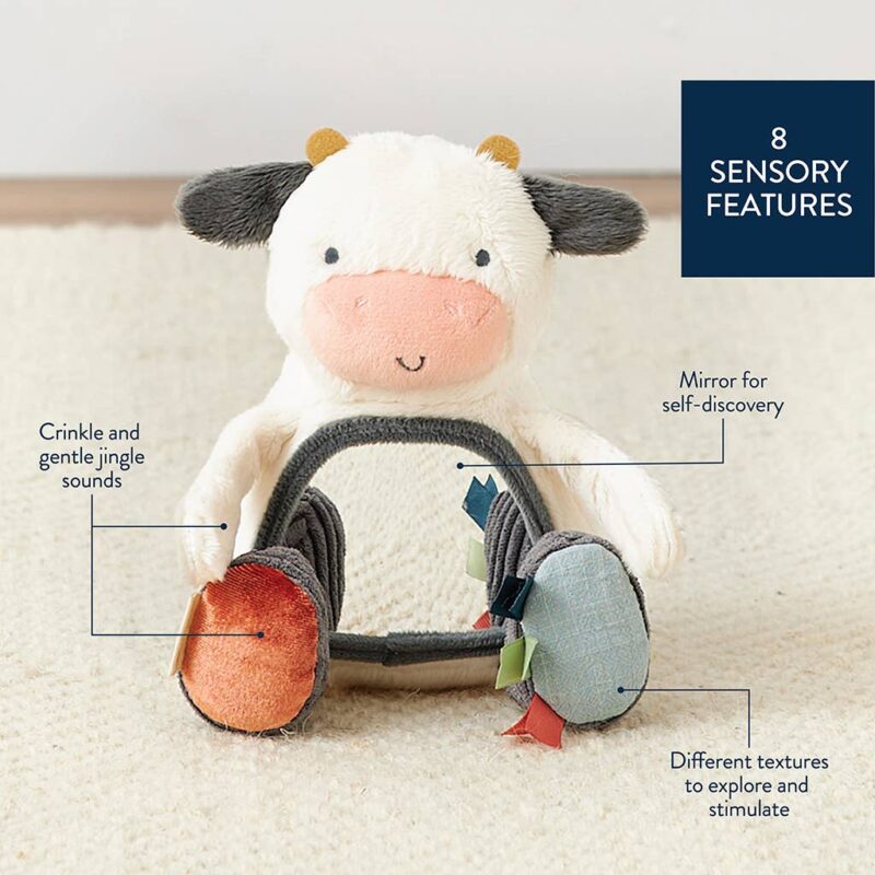 Itzy Bitzy Cow Mirror from Itzy Ritzy