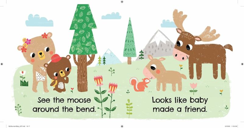 My Mountain Baby Board Book made by Sourcebooks