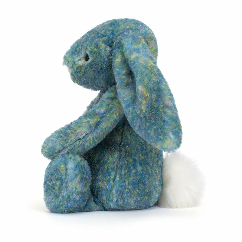 Bashful Luxe Bunny Azure Medium from Jellycat