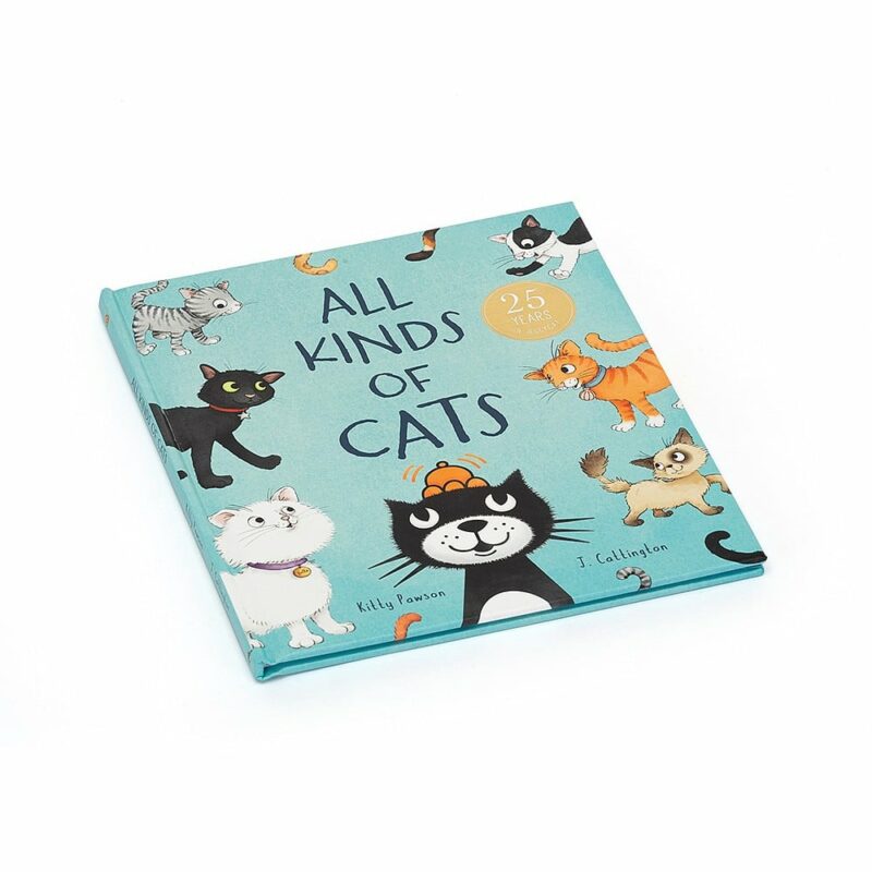 All Kinds of Cats Book made by Jellycat