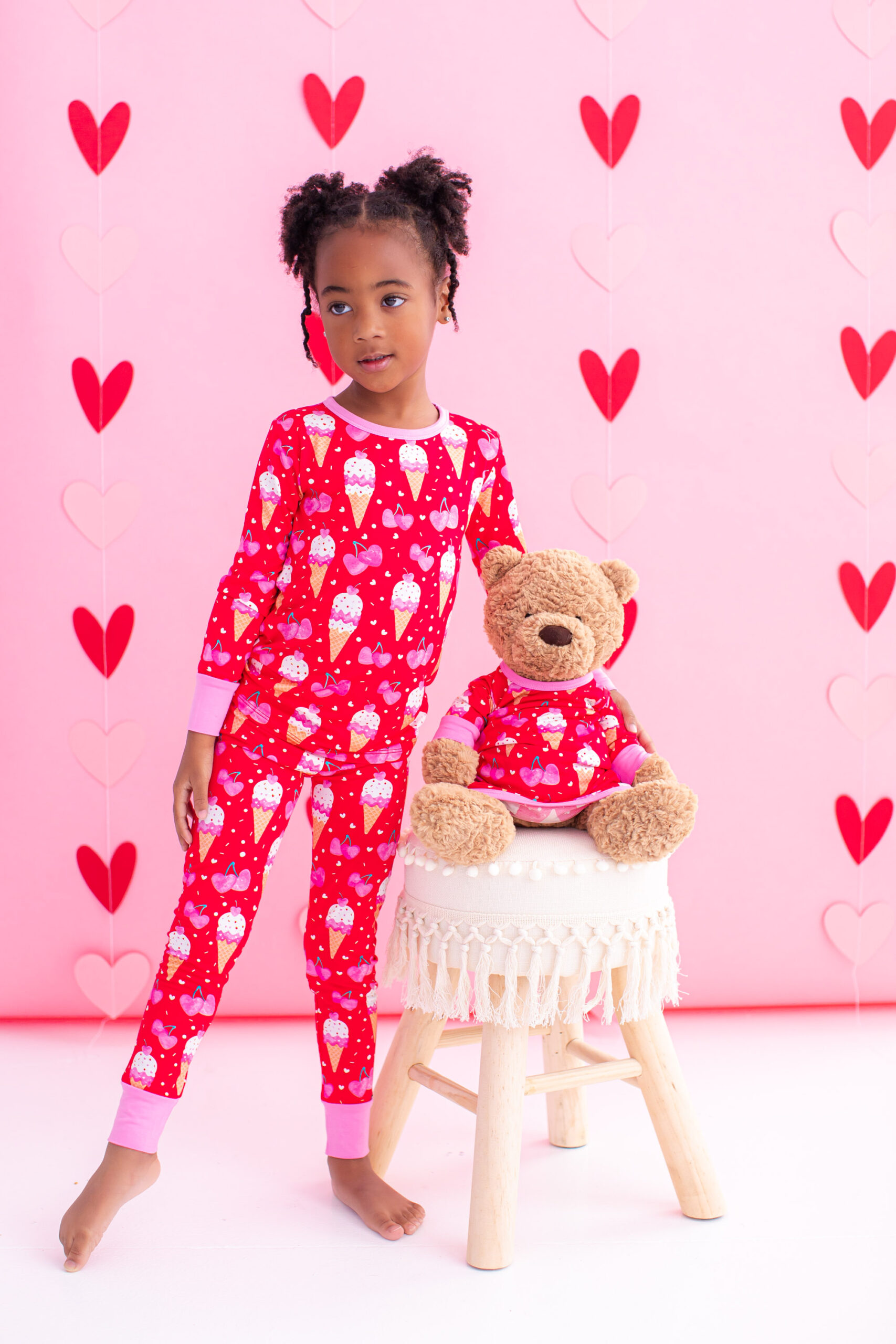 Beary Sleepy Two-Piece Pajama Set - Little Sleepies