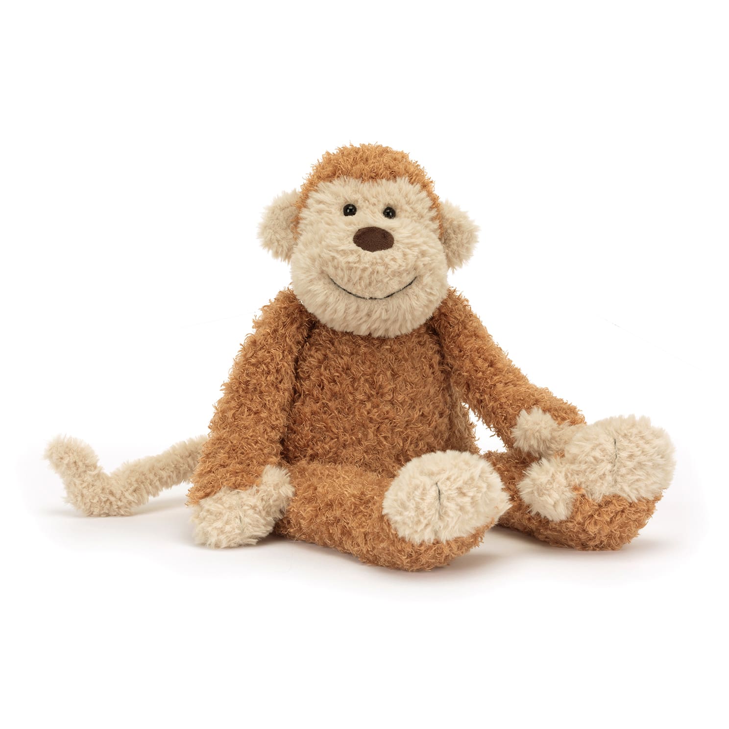 Jellycat store monkey lovey