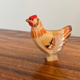 PoppyBaby Co Hen Wooden Figure