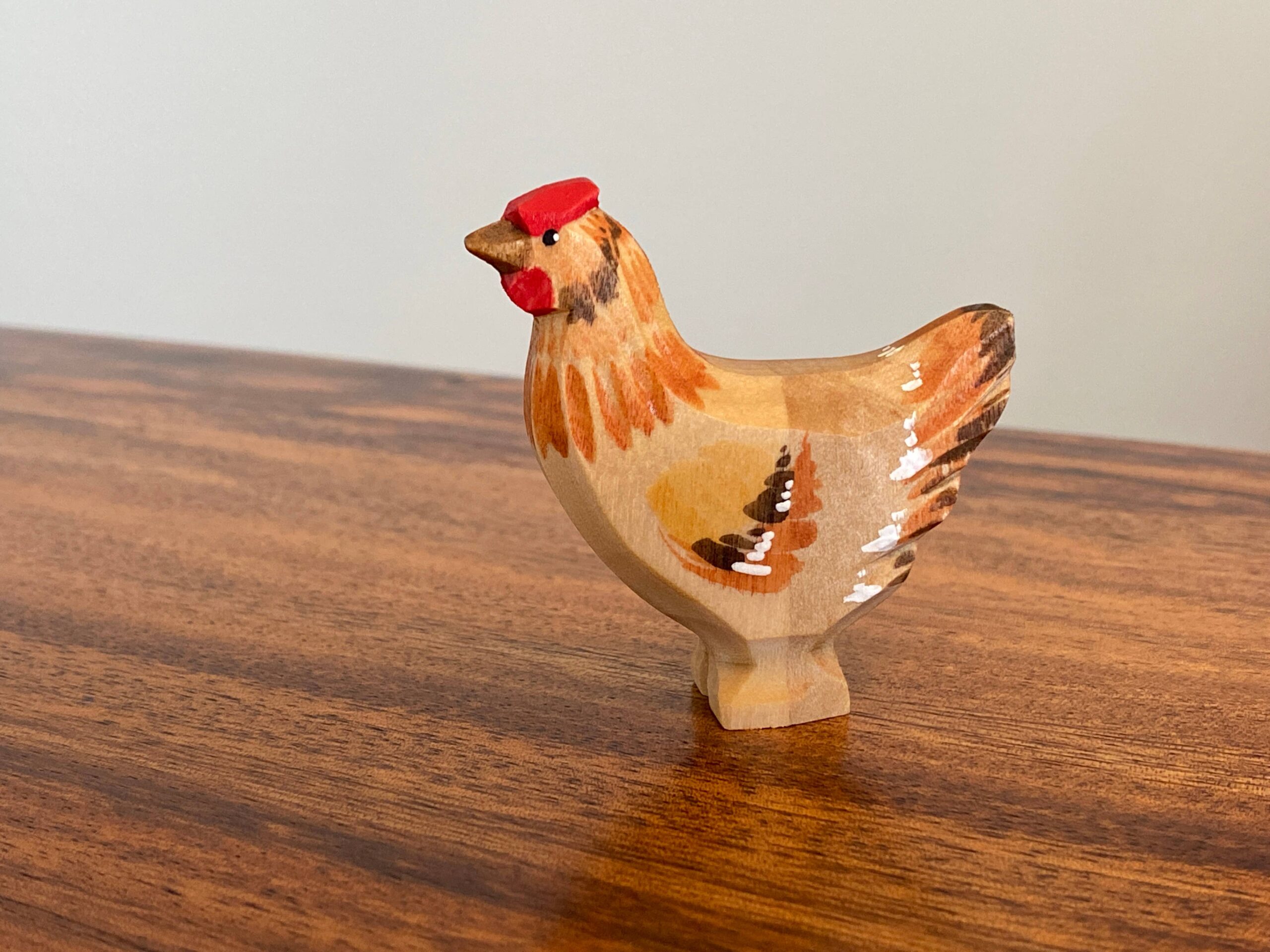 PoppyBaby Co Hen Wooden Figure