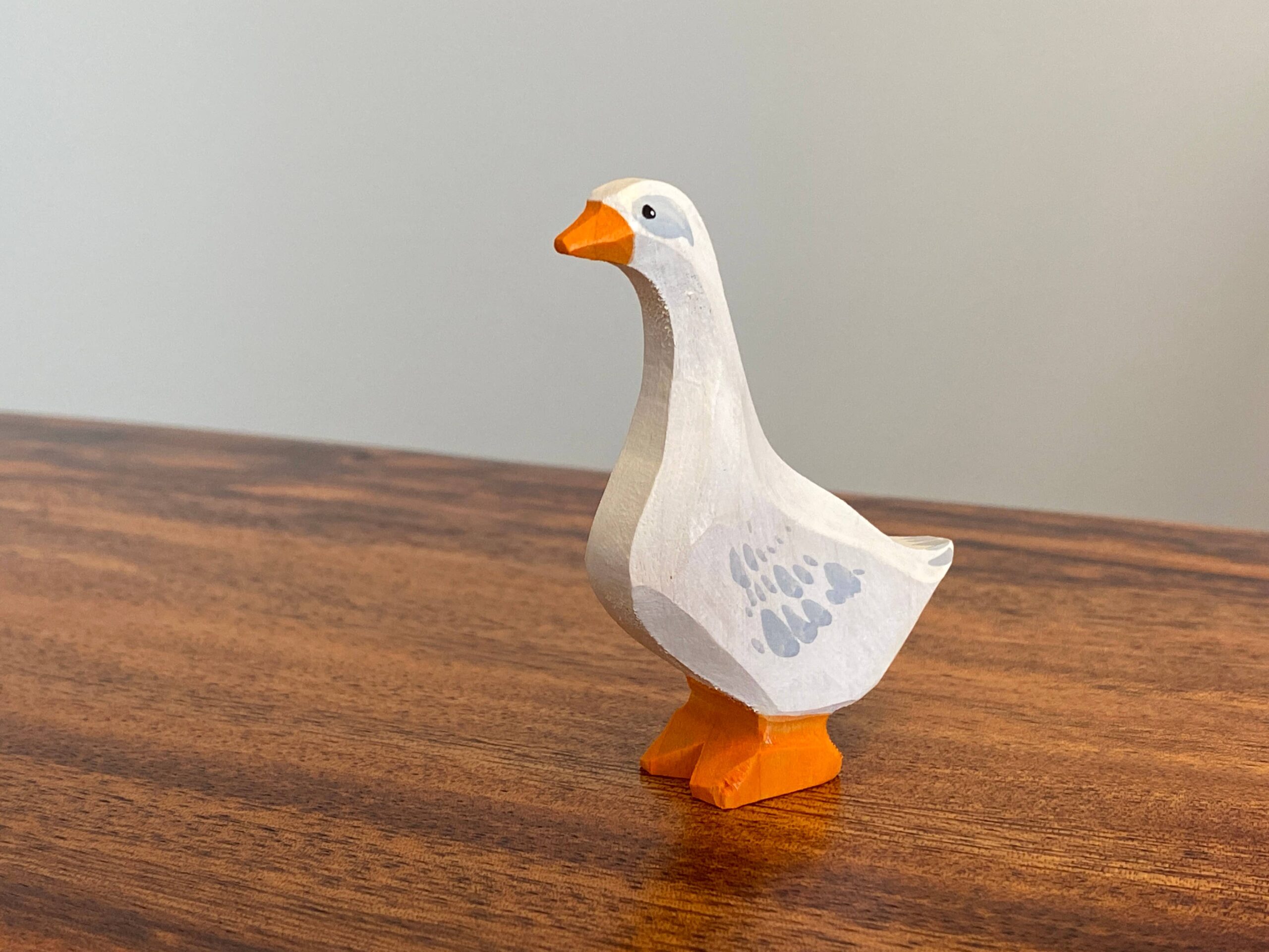 PoppyBaby Co Goose Wooden Figure