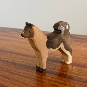 PoppyBaby Co Farm Dog Wooden Figure