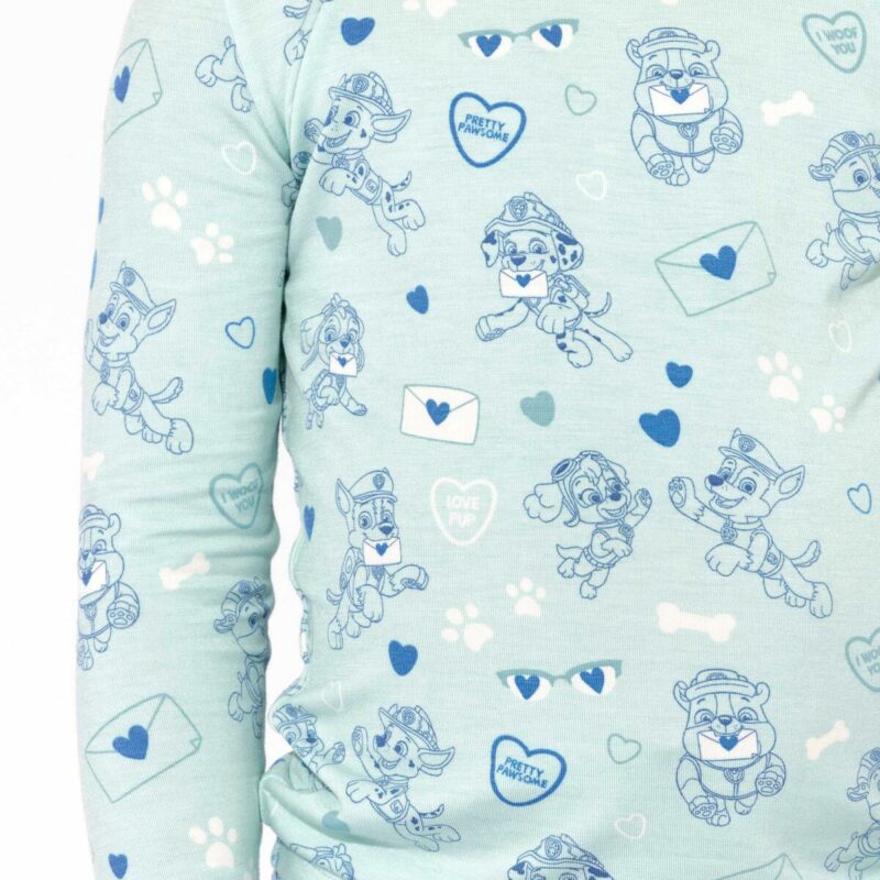 PAW Patrol Valentine Blue Bamboo Pajamas