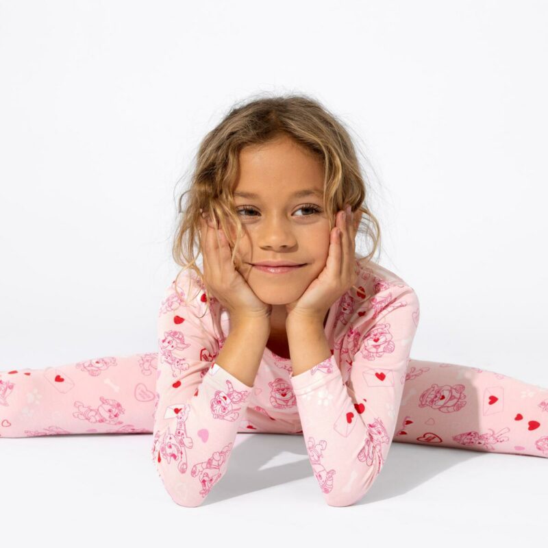 PAW Patrol Valentine Pink Bamboo Pajamas