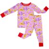 Birdie Bean Care Bears Pizza Valentine Two-Piece Pajamas Valentines