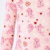 PAW Patrol Valentine Pink Bamboo Convertible Footie from Bellabu Bear