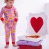 Care Bears Pizza Valentine Two-Piece Pajamas from Birdie Bean