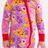 Care Bears Pizza Valentine Convertible Romper available at Blossom