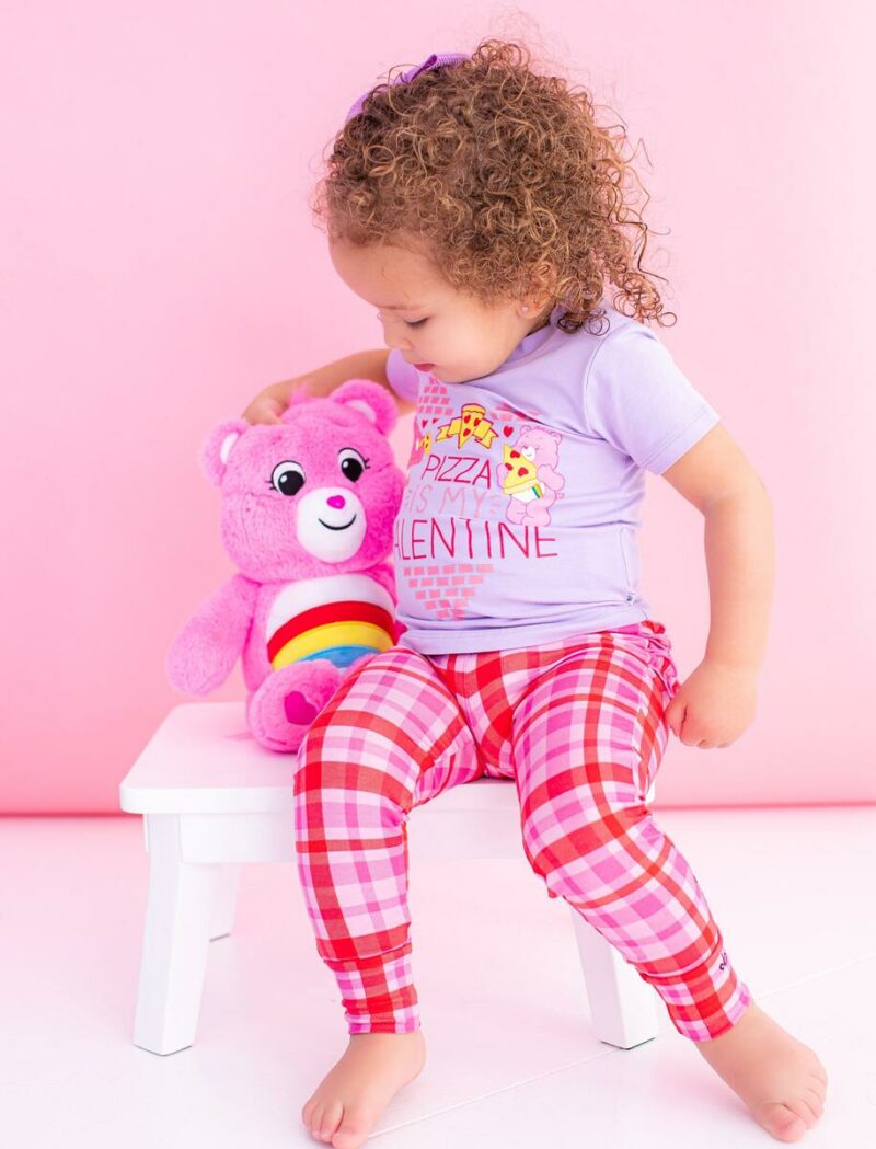 Care Bears Pizza Valentine Graphic T-Shirt