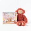 Slumberkins Copper Bigfoot Stuffie + Hardcover Book