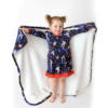 Love You To The Moon And Back Plush Kids Blanket from Hanlyn Collective