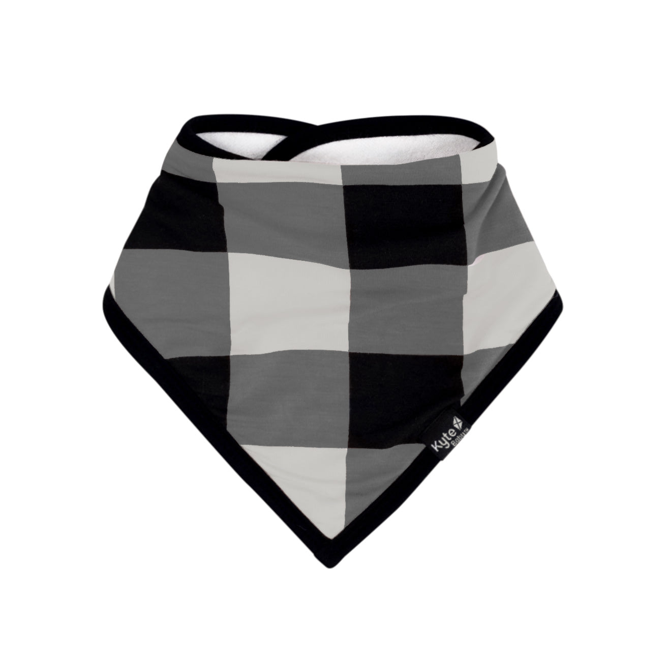 Kyte BABY Bib in Midnight Plaid 