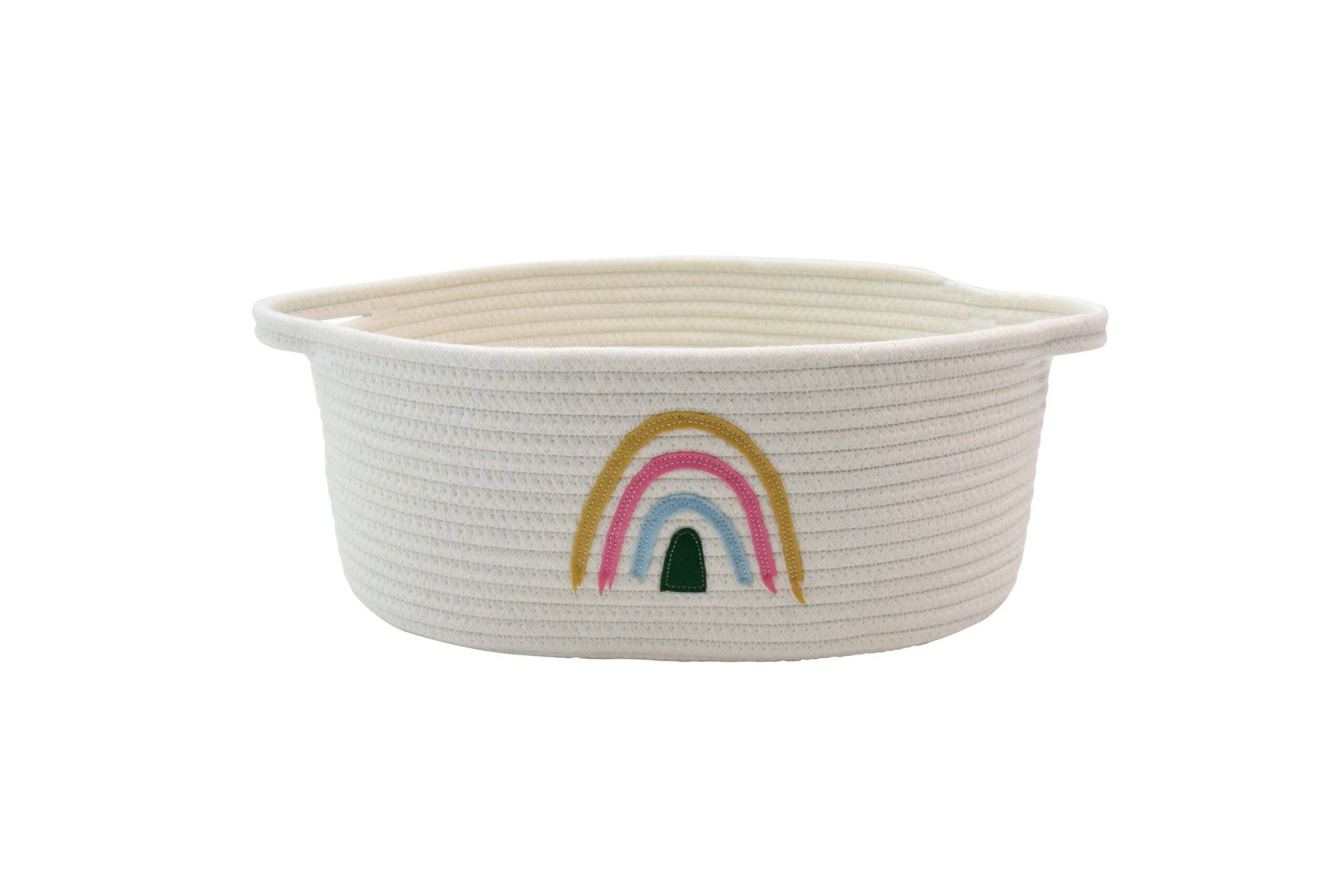 Emerson and Friends Rainbow Rope Basket