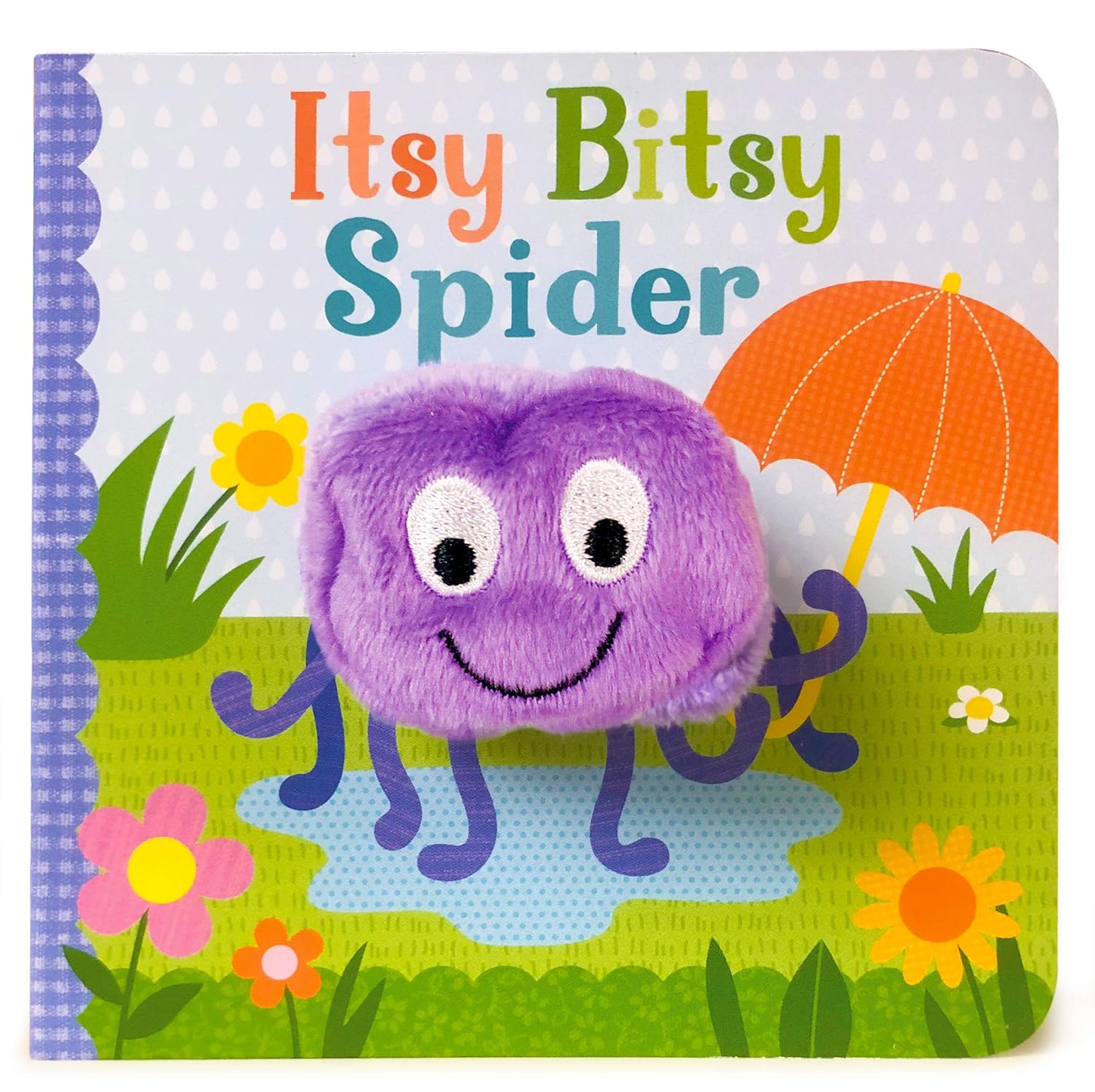 Itsy Bitsy Spider Finger Puppet Book