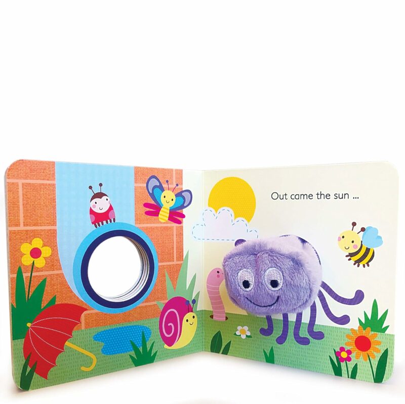 Itsy Bitsy Spider Finger Puppet Book from