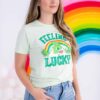 Birdie Bean Care Bears Feeling Lucky T-Shirt Adult