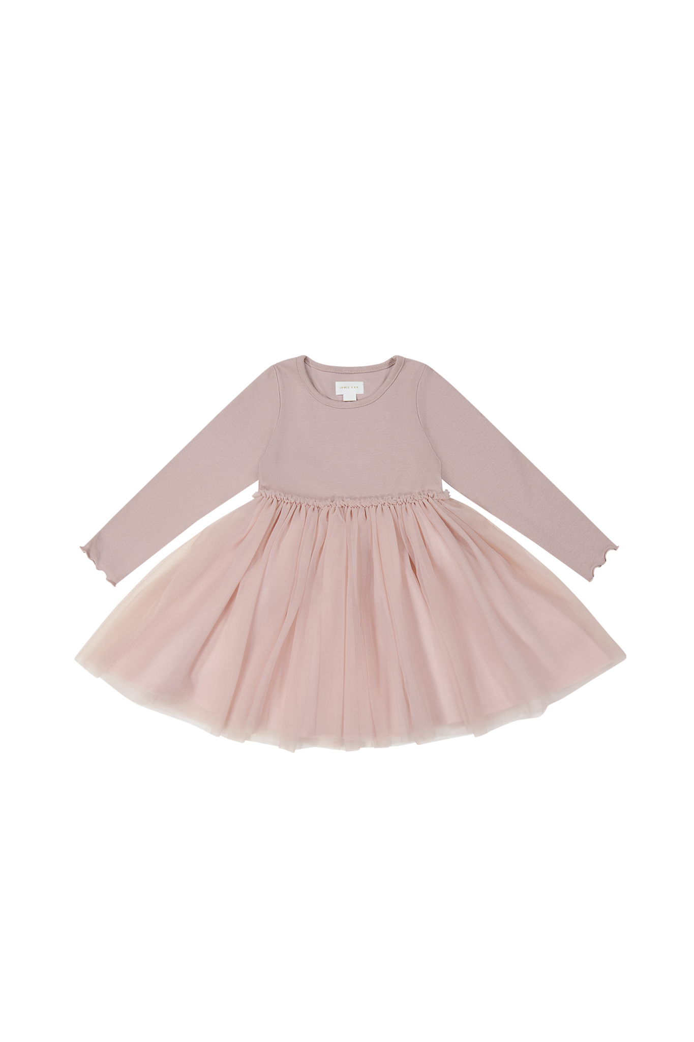 Jamie Kay Anna Tulle Dress in Shell Pink