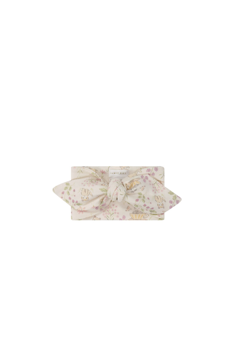 Jamie Kay Organic Cotton Headband in Moons Garden