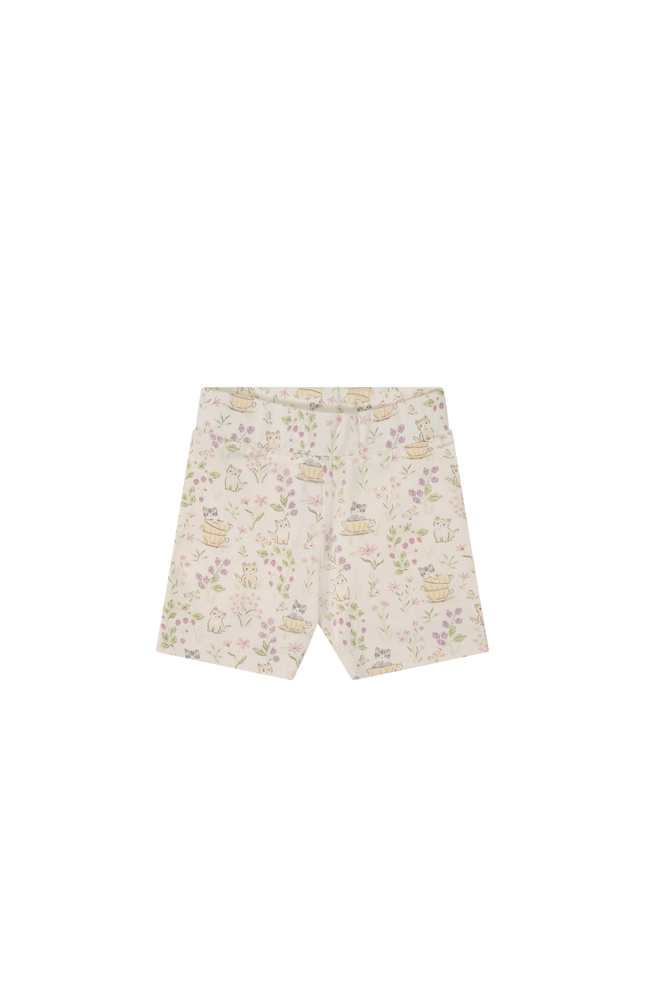 Jamie Kay Organic Cotton Bike Short in Moons Garden