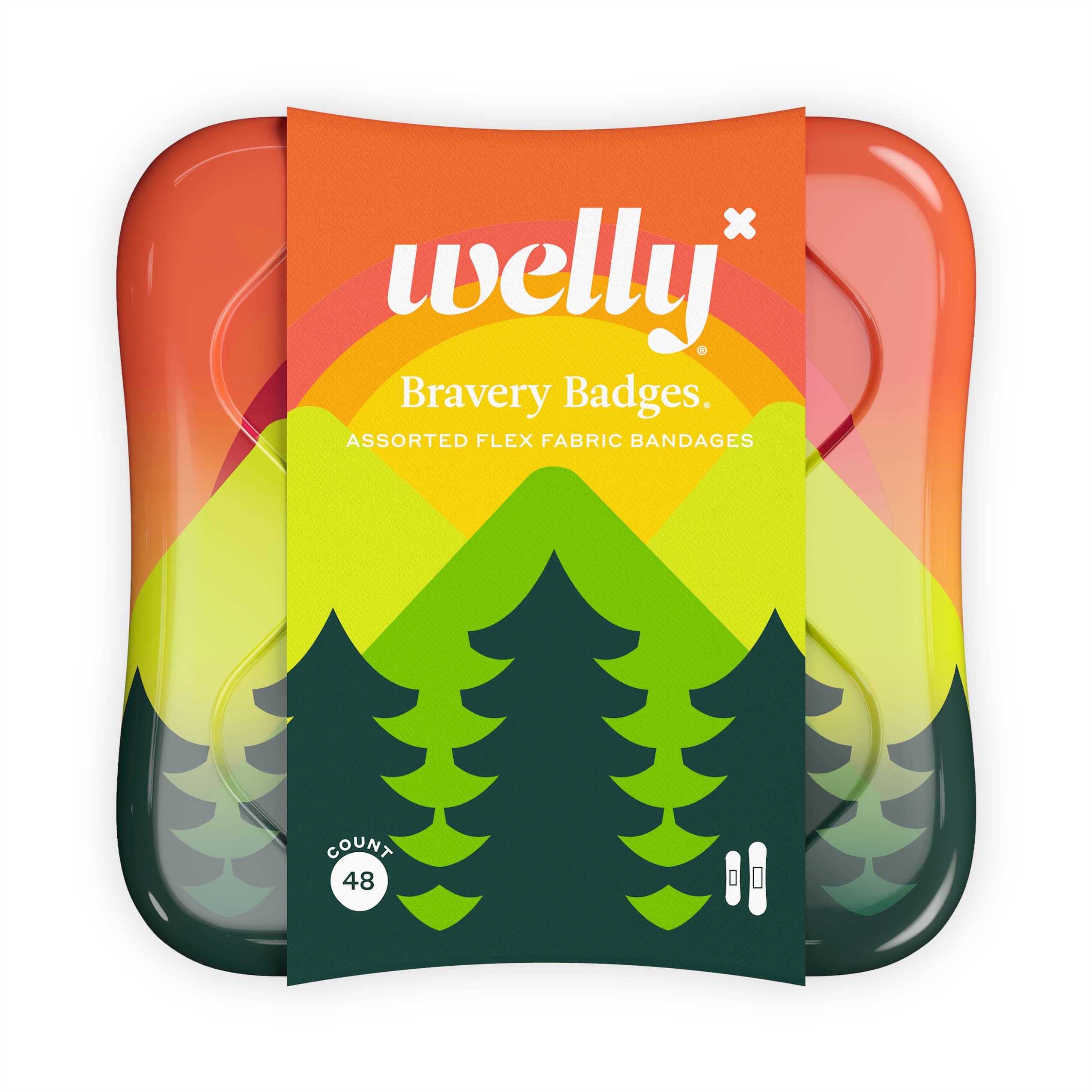 Welly Camping Bravery Badges