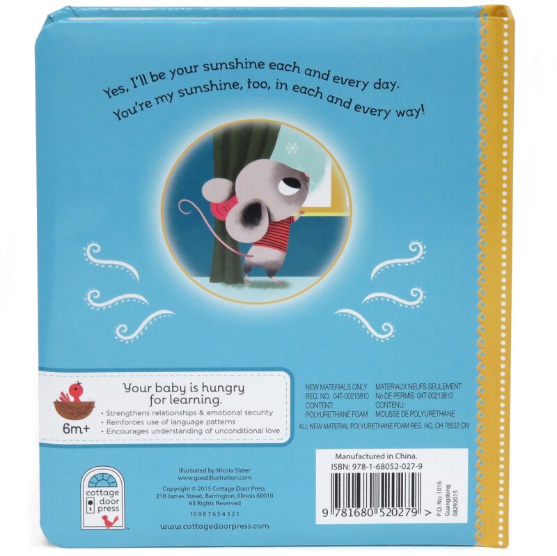 Will You Be My Sunshine Small Board Book made by