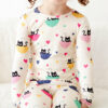 Smitten Kittens Two Piece Pajamas Set from Dreamiere