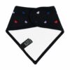 Bib in Midnight Rainbow Heart from Kyte BABY