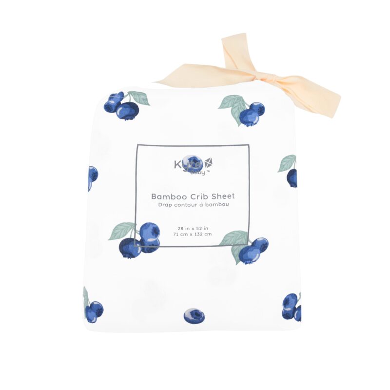 Kyte BABY Crib Sheet in Blueberry