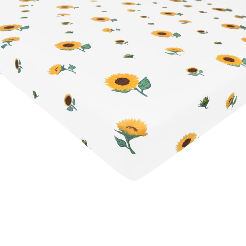 Kyte BABY Crib Sheet in Sunflower 