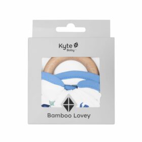 Kyte BABY Lovey in Blueberry with Removable Teething Ring