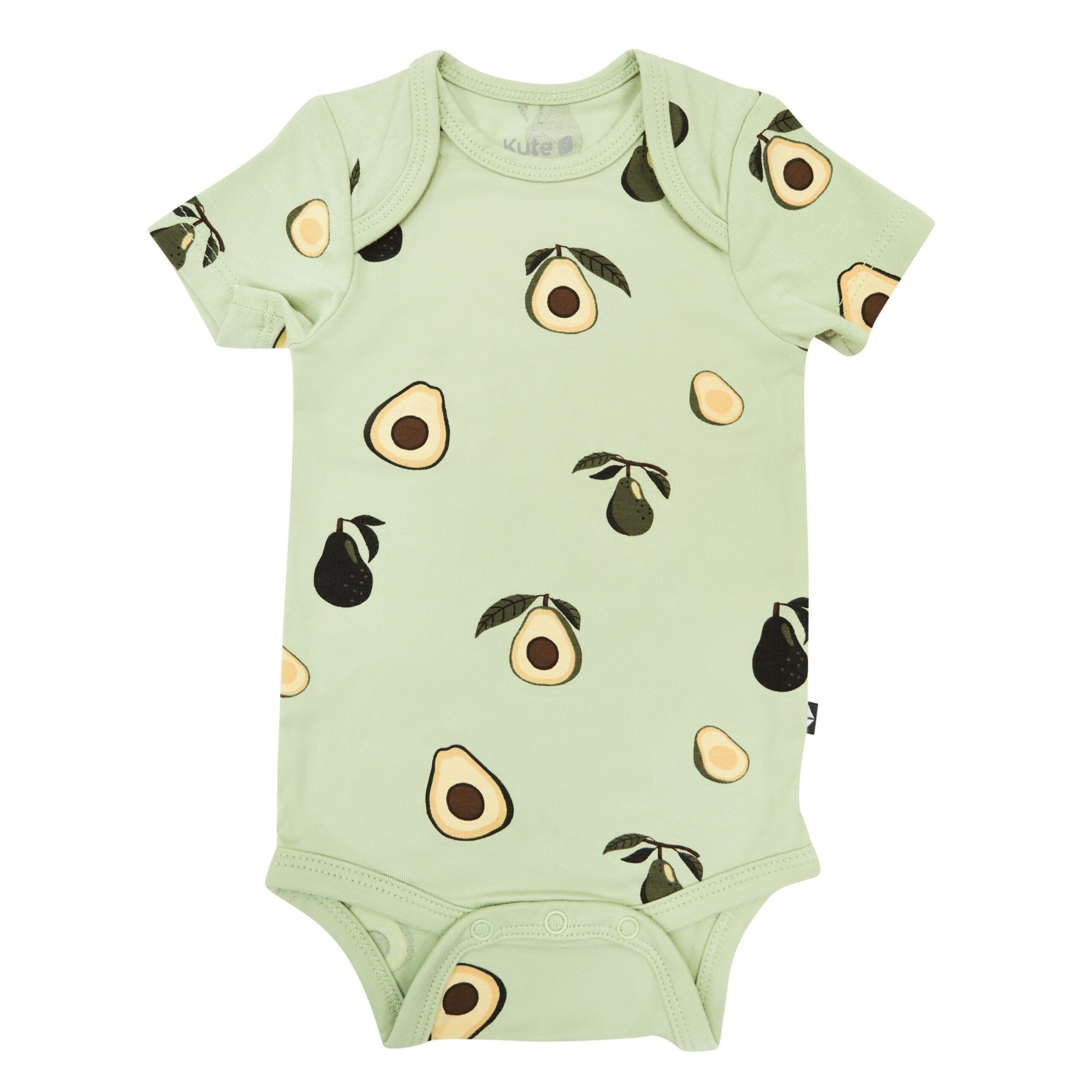 Kyte BABY Bodysuit in Avocado Blossom