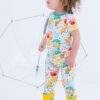 Birdie Bean Puddles Bamboo Viscose 2-Piece Pajamas