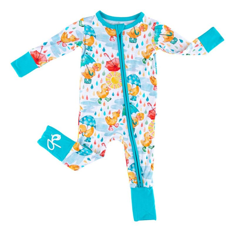 Puddles Bamboo Viscose Convertible Romper available at Blossom